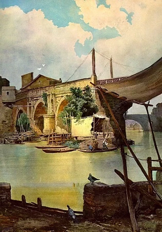 Ponte Rotto, Rione XII Ripa